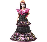 Barbie Bambola Dia de Muertos con Vestiti e Dettagli Realistici, da Collezione, Giocattolo per Bambini 6+ Anni, GXL27