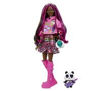 Barbie - Bambola Barbie Extra Minis Boutique, playset con bambola, set guardaroba Barbie con abiti e accessori, Giocattolo per Bambini 3+ Anni, HHN15