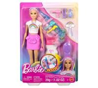 Barbie Bambola Fashion Dei Capelli Arcobaleno Mattel Età 3+ Styling
