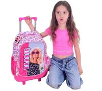 Barbie Grande Zaino Trolley con Ruote Scuola Elementare Bambina Ragazza
