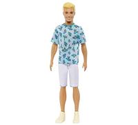 Barbie Ken Fashionistas Doll #211 with Blond Hair, Wearing Cactus Tee and White