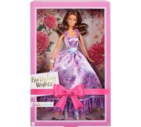 Barbie Bambola Signature Birthday Wishes, da collezione in abito lilla satinato