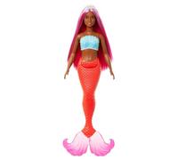 BARBIE HRR04 Sirena con capelli rosa scuro