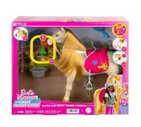 Barbie Barbie Mysteries: Il grande inseguimento a cavallo Barbie e il suo cavallo HXJ42
