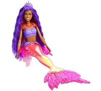 Barbie - Barbie Sirene Barbie "Brooklyn" Roberts, Bambola Sirena con Cucciolo, P