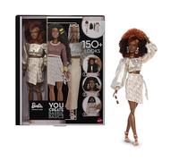 Barbie Basics You Create, Kit colori neutri 002, bambola alla moda personalizzabile e abbigliamento universale, corpo snodato e testa sostituibile, JJX36