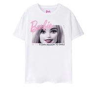 Barbie Be Your Own Reason To Smile Maglietta Maniche Corte Donna (NS7420)