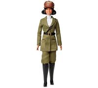 Barbie Bessie Coleman - Bambola ispiratrice da donna, vestita da aviatore con casco e occhiali