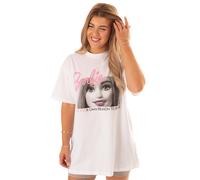 Barbie T-Shirt da Donna | Ladies Doll Inspirational White Pink Top | Sii la Tua Ragione per Sorridere Design