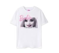 Barbie Bianco Be Your Own Reason To Smile T-shirt a maniche corte Donne