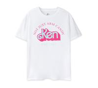 Barbie Bianco Ken Arm Candy Retro T-shirt a maniche corte Uomini
