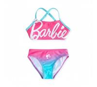 Barbie Bikini per Ragazze, Costume da Bagno Estivo Due Pezzi per Bambina, Taglie 2 a 6 Anni (IT, età, 2 Anni, Regular, Blu)