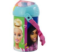 Barbie - Bottiglia per bambini con cinturino da 450 ml