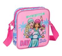 BARBIE - Borsa a tracolla piccola, borsa per bambini, ideale per bambini dai 5 ai 14 anni, comoda e versatile, qualità e resistenza, 16 x 4 x 18 cm