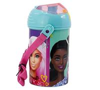 Barbie - Bottiglia per bambini con cinturino da 450 ml
