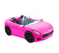 Barbie - Cabrio Veicolo Decapottabile Rosa a Due Posti con Ruote Funzionanti e D