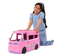 Barbie Dream Camper Playset with Roof Tent, Swing Chair, Fishing Pond, BBQ Grill
