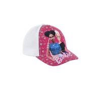 Barbie Cappello per Ragazze, Cappello da Baseball Design Bambola Berretto Estivo per Bambina, Regalo per Ragazza (IT, Numero, 53, Bianco)