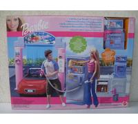 barbie car wash autolavaggio lave autowaschanlage playset doll 2002 NRFB 47810