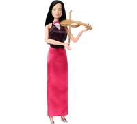 Barbie Carriere - Barbie Violinista, bambola musicista con accessori violi e archetto, giocattolo per bambini, 3+ anni, HKT68