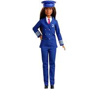 Barbie Carriere Iconiche, Pilota, Edizione Esclusiva per 60° Anniversario, da Collezionare, Bambola Giocattolo per Bambini 3 + Anni, GFX25