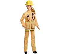Barbie Carriere Iconiche, Pompiere, Edizione Esclusiva per 60° Anniversario, da Collezionare, Bambola Giocattolo per Bambini 3 + Anni GFX29