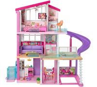 Barbie- Casa dei Sogni per Bambole con Ascensore per Disabili, 3 Piani, Piscina,
