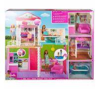 Barbie Casa delle Bambole Villa con 3 Bambole ed Accessori - Giocolandia