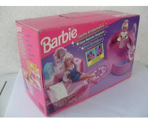 barbie casetta arredasorprese pull pop play house coffret voyage 1995 NRFB 13198