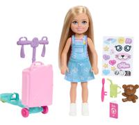 Barbie - Chelsea Avventure Senza Limiti, set con bambola Chelsea bionda e access