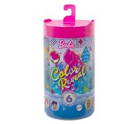 Barbie - Chelsea Color Reveal Serie Monocolor con Bambola, 6 Sorprese e Accessori, Giocattolo per Bambini 3+ Anni, GTT24