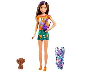 Barbie Chelsea -Playset il Compleanno Perduto con Bambola Skipper, Cucciolo e Accessori da Viaggio, Giocattolo per Bambini 3+ Anni, GRT88