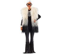 Barbie Collector FWJ27 Collector Styled by Iris Apfel Doll, con gilet multicolore e accessori, multicolore