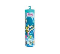 Barbie- Color Reveal Assortimento a Sorpresa Tema Sirena, Vestito e Acconciatura, Giocattolo per Bambini 3+Anni, GTP43