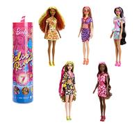 Barbie - Color Reveal Serie Dolci Frutti, Bambola profumata con 7 sorprese cambia-colore e accessori, giocattolo per bambini, 3+ Anni, HJX49