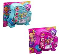Barbie Color Reveal - Set di 25 bambole glitterate, colore: viola e rosa, con 25 sorprese ciascuna (confezione da 2)
