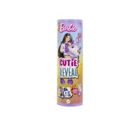 Barbie-Barbie Cutie-Poupée Zebre colorato con 10 sorprese HRK39