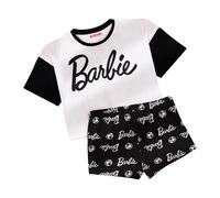 Barbie Completo Pigiama Corto Donna (NS7523)
