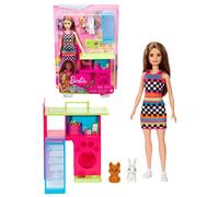 Barbie Mattel Bambola Uccello con animali domestici, Multicolore (HGM62)