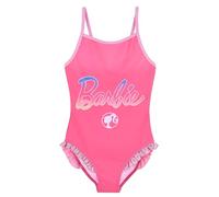 Barbie Costume da Bagno per Ragazze, Costume Intero dal Design di Bambola Costume da Bagno per Bambina, Taglia 3 Anni | Fuchsia