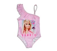 Barbie Costume da bagno rosa per ragazze, rosa, 3-4 Anni