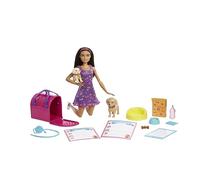 Barbie Cucciolo Adozione Giochi E Bambola Con Marrone Capelli, 2 Nuovo Scatola