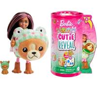 Barbie Cutie Reveal - Bambola Chelsea con Costume di Peluche da Cagnolino-Rana e