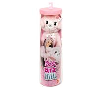 Barbie Cutie Reveal, bambola con accessori, serie Coccole Agnellino con 10 sorpr