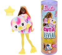 Barbie Cutie Reveal Doll & Accessories, Color Dream Series, Tie-Dyed Penguin Cos
