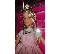 Barbie Deluxe Style n.3 ABITO ELEGANTE CALZE A RETE E ACCESSORI Nuova #HIV27