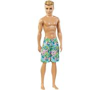 Barbie DGT83 - Beach con Costume a Fiori - Perfetto per L'Estate
