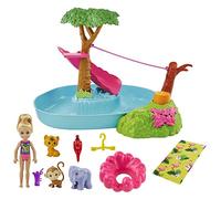 Playset CHELSEA LOST BIRTHDAY Festa Piscina Barbie Mattel GTM85
