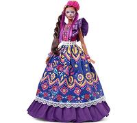 Barbie Día De Muertos 2022, Bambola Indossa Abito, Scarpe e Accessori, Giocattolo per Bambini 6+ Anni, HBY09