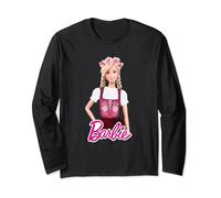 Barbie Dirndl Oktoberfest - Maglietta Maglia a Manica